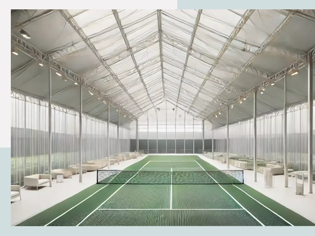 Строительство теннисных кортов в Ухте