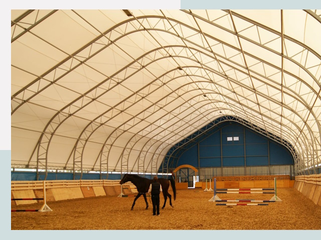 Строительство конных манежей в Ухте