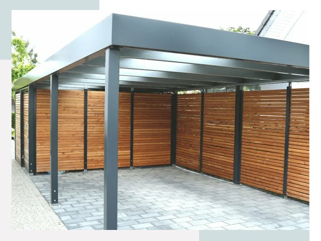 Навесы для парковки в Ухте