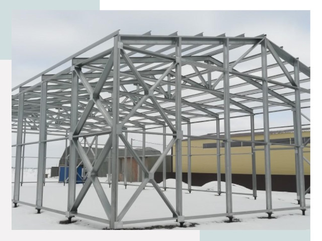 Каркасные ангары в Ухте