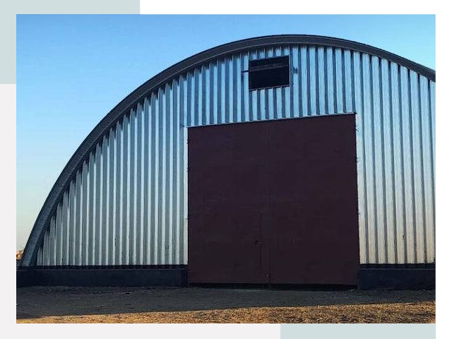 Бескаркасные ангары в Ухте