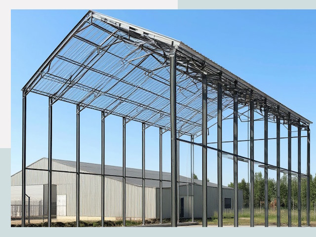 Прямо стенные ангары от СтальСтрой-Хта по цене 608 руб.