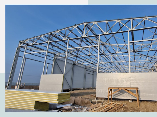 Утепленные ангары в Ухта от 608 руб. за м²