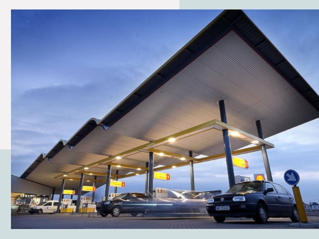 Навесы для АЗС в Ухта от 608 руб. - Защита и комфорт