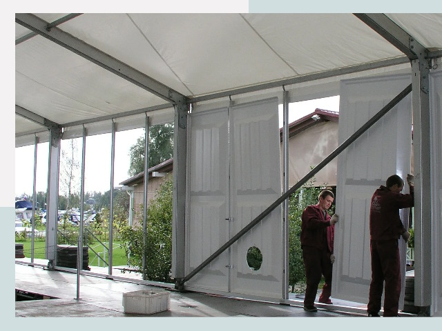 Быстро сборные шатры в Ухта от 608 руб. за м²