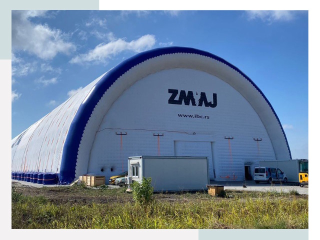 Брендирование ангаров в Ухте