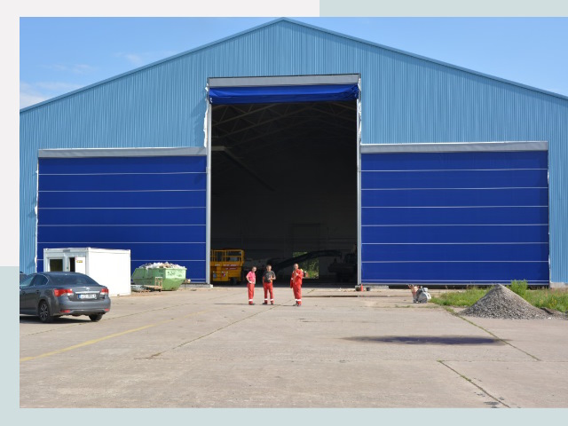 Ангарные ворота в Ухта от СтальСтрой-Хта по цене 608 руб.