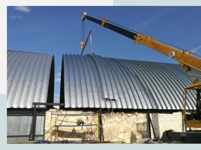 Реконструкция ангаров в Ухте от 608 руб.