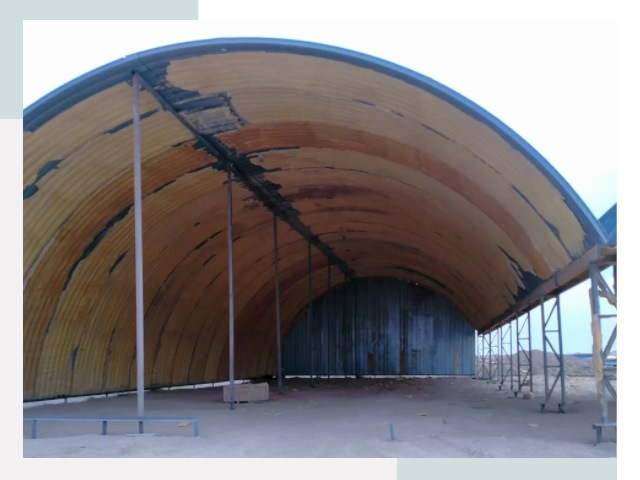 Реконструкция ангаров в Ухте