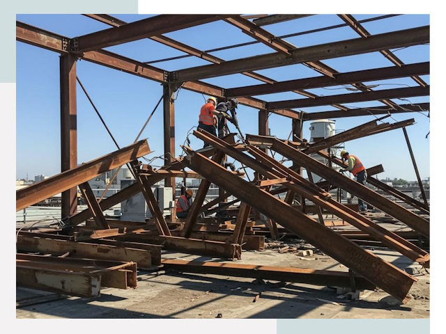 Демонтаж металлоконструкций в Ухте от 608 руб.