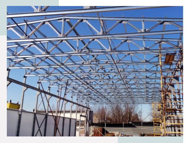 Металлокаркасы для складов в Ухте